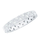 Rosec Jewels-Diamond Band Ring in Surface Prong Set