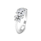 Nature Inspired Diamond Engagement Ring for Women Natural - ( HI-SI ) - Rosec Jewels