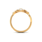 Nature Inspired Diamond Engagement Ring for Women Natural - ( HI-SI ) - Rosec Jewels