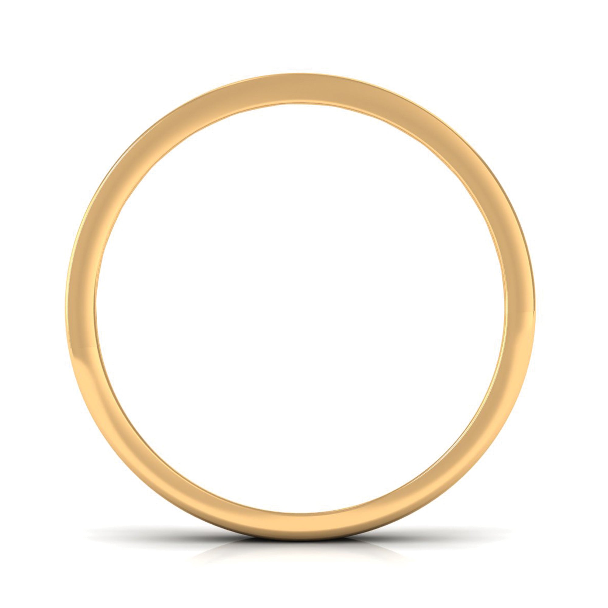 Certified Natural Diamond Wedding Band Ring for Women Natural - ( HI-SI ) - Rosec Jewels