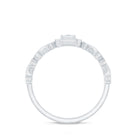 1/2 CT Infinity Heart Cubic Zirconia Engagement Ring AAAA - Rosec Jewels