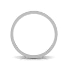 Baguette Cut Cubic Zirconia Wide Wedding Band AAAA - Rosec Jewels