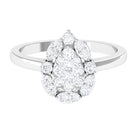 Cubic Zirconia Engagement Ring in Illusion Setting AAAA - Rosec Jewels