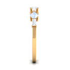 Rosec Jewels-Moonstone and Diamond East West Half Eternity Ring