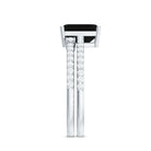 Emerald Cut Created Black Diamond Engagement Ring Set with Diamond AAAA ( Synthetic ) - Rosec Jewels
