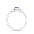 Rosec Jewels-Natural Tanzanite Diamond 3 Piece Wedding Ring Set