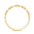 Rosec Jewels-Designer Diamond Half Eternity Ring for Valentines