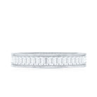 Baguette Cut Diamond Eternity Band in Channel Setting Natural - ( HI-SI ) - Rosec Jewels