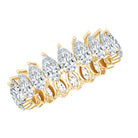 Rosec Jewels-Lab Grown Diamond Teardrop Wedding Band