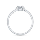 Rosec Jewels-Round Shape Diamond Ring in Illusion Setting