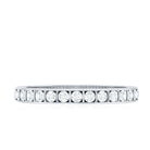 Bar Set Moissanite Half Eternity Band For Women D-VS1 - Rosec Jewels