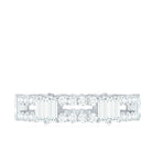Unique Moissanite Eternity Wedding Band Ring D-VS1 - Rosec Jewels