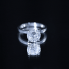 Certified 2.5 CT Lab Grown Diamond Solitaire Engagement Ring Lab - ( EF-VS ) - Rosec Jewels