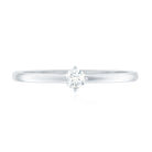 Diamond Promise Ring For Her Natural - ( HI-SI ) - Rosec Jewels