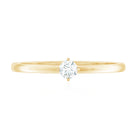 Diamond Promise Ring For Her Natural - ( HI-SI ) - Rosec Jewels
