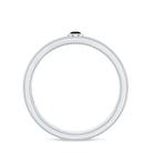 Rosec Jewels-Natural Garnet Diamond Wide Wedding Band