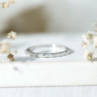 Rosec Jewels-Bar Set Moissanite Eternity East West Ring