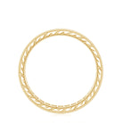 Black Onyx Wedding Band with Milgrain Detailing AAA - Rosec Jewels