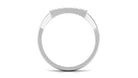 Natural Mens Diamond Band Ring with Black Enamel Natural - ( HI-SI ) - Rosec Jewels