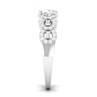 Certified Moissanite Designer Engagement Ring for Women D-VS1 - Rosec Jewels
