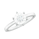 Rosec Jewels-Natural Diamond Promise Ring in Illusion Setting