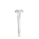 Certified Real Diamond Minimal Promise Ring for Women Natural - ( HI-SI ) - Rosec Jewels