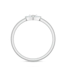 Certified Real Diamond Heart Promise Ring Natural - ( HI-SI ) - Rosec Jewels