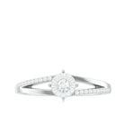 Rosec Jewels-Natural Diamond Engagement Ring with Split Shank