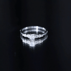 Certified Lab Grown Diamond Classic Solitaire Engagement Ring Lab - ( EF-VS ) - Rosec Jewels
