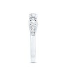 Certified Lab Grown Diamond Minimalist Engagement Ring Lab - ( EF-VS ) - Rosec Jewels
