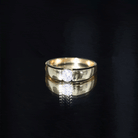 Rosec Jewels-Lab Grown Diamond 5 MM Solitaire Band Ring