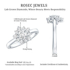Rosec Jewels-Lab Grown Diamond Nature Engagement Ring