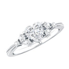 Rosec Jewels-Lab Grown Diamond 6 MM Heart Shaped Engagement Ring
