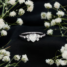 Rosec Jewels-Lab Grown Diamond 6 MM Heart Shaped Engagement Ring
