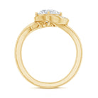 Rosec Jewels-7 MM Lab Grown Diamond Unique Engagement Ring For Her