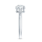 Rosec Jewels-Certified Lab Grown Diamond 8MM Classic Engagement Ring