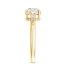 Rosec Jewels-Certified Lab Grown Diamond 8MM Classic Engagement Ring