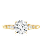 Rosec Jewels-Certified Lab Grown Diamond 8MM Classic Engagement Ring