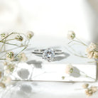 2 Carat Lab Grown Diamond Six Prongs Engagement Ring Lab - ( EF-VS ) - Rosec Jewels