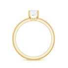 Rosec Jewels-Certified Lab Grown Diamond 6 MM Round Cut Engagement Ring
