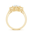 Rosec Jewels-Certified Lab Grown Diamond Beaded Engagement Ring for Women