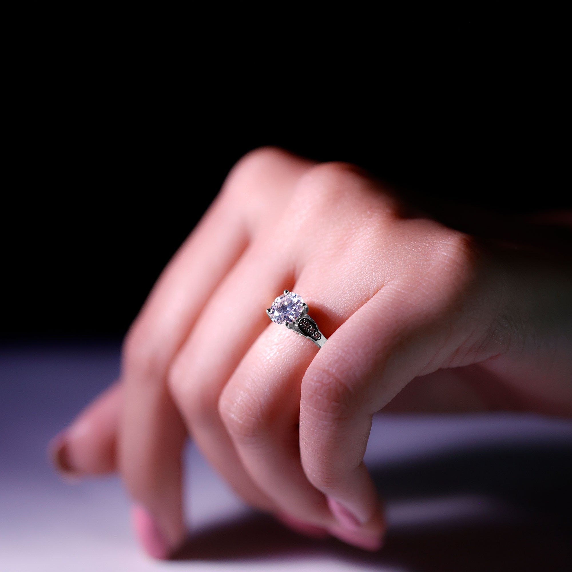 Rosec Jewels-Brilliant Cut Lab Grown Diamond Trending Engagement Ring