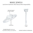 Rosec Jewels-Certified 7mm Diamond Heart Solitaire Ring For Her