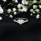 Rosec Jewels-Certified 7mm Diamond Heart Solitaire Ring For Her