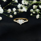 Rosec Jewels-Certified 7mm Diamond Heart Solitaire Ring For Her