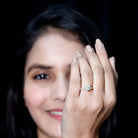 Rosec Jewels-Certified 7mm Diamond Heart Solitaire Ring For Her