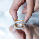 Lab Created Diamond Full Eternity Band Ring for Women Lab - ( EF-VS ) - Rosec Jewels