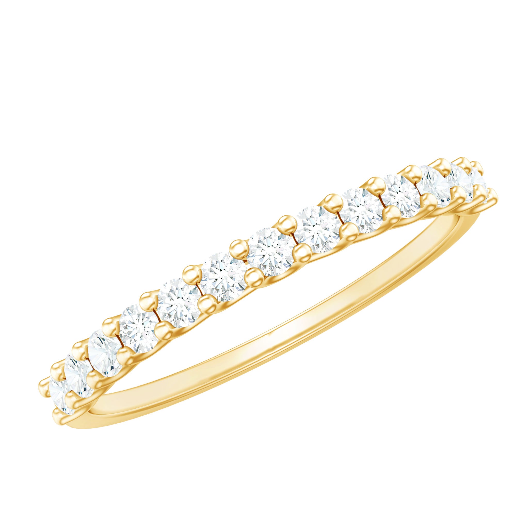 Rosec Jewels-Lab Grown Diamond Eternity Stackable Ring