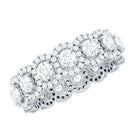 Rosec Jewels-Classic Lab Grown Diamond Thick Wedding Band