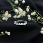 Rosec Jewels-Lab Grown Diamond Wedding Eternity Band For Women
